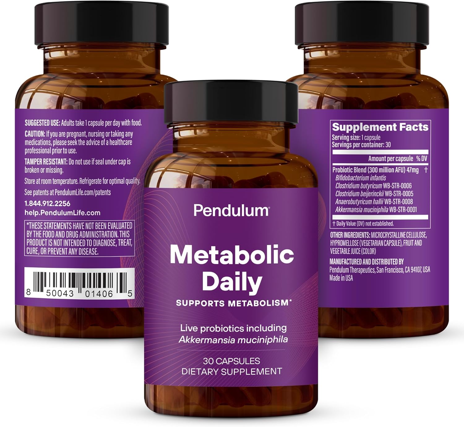 Pendulum Metabolic Daily 30 Count